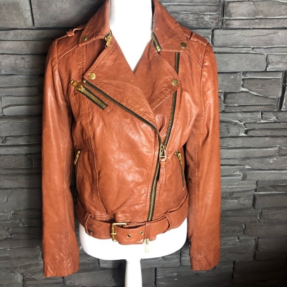 Mackage Jackets & Blazers - Aritzia Mackage Hania Moto Leather Jacket Small
